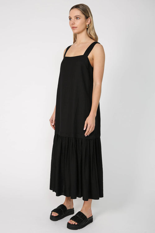 cohesion dress / black