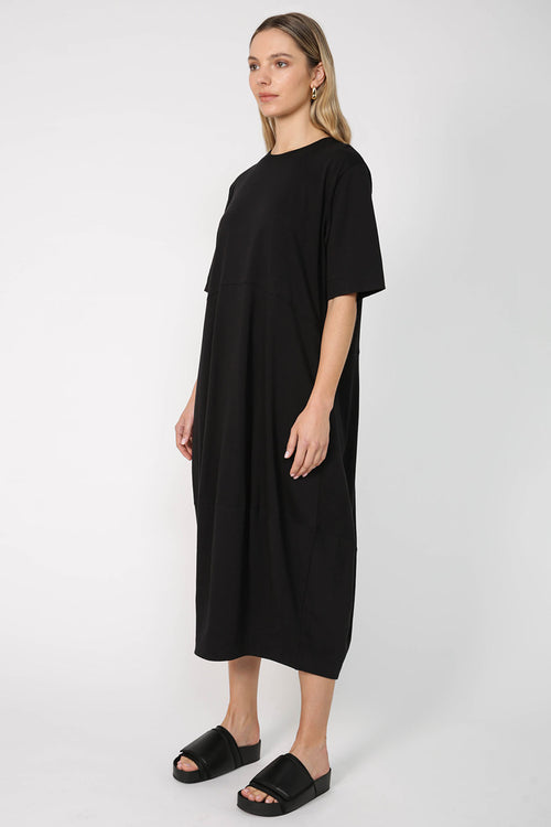 spin dress / black
