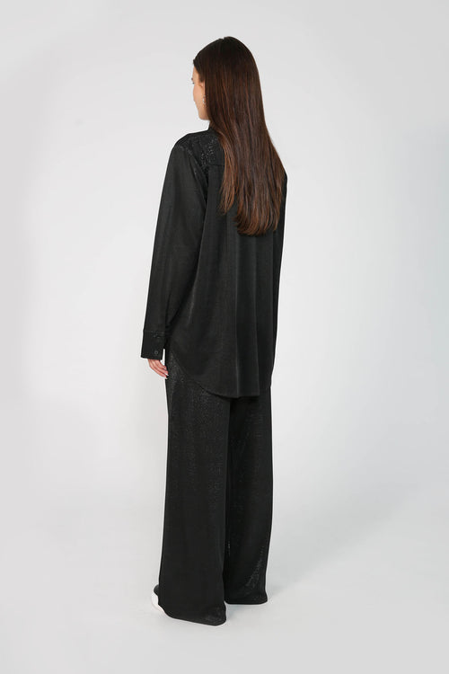 vast shirt / black sparkle