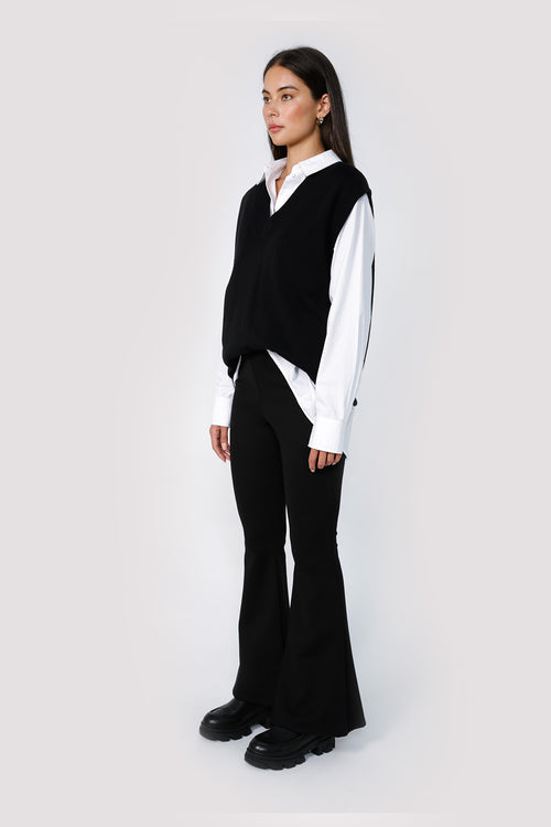 bell pant / black