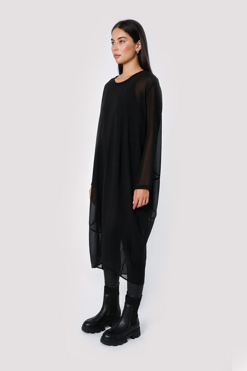 extract dress / black