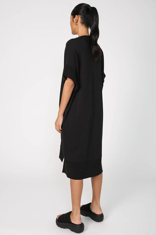 step up dress / black