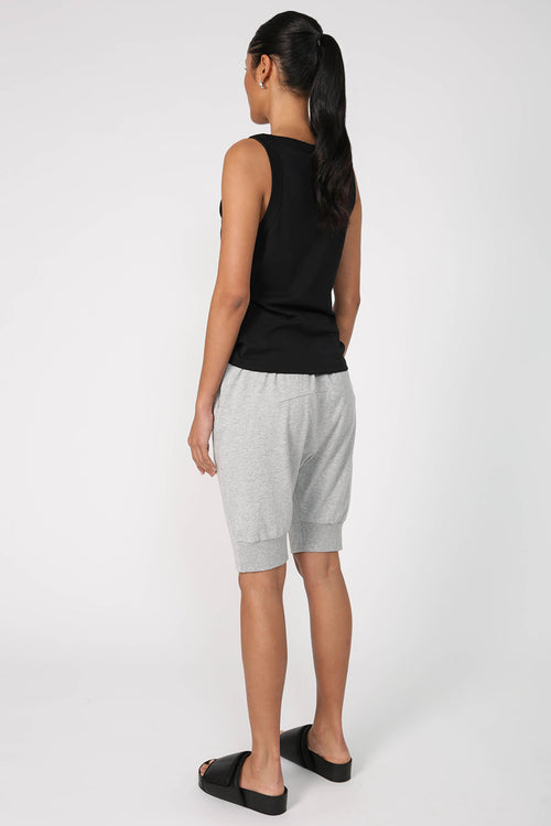 hanger short / grey marle