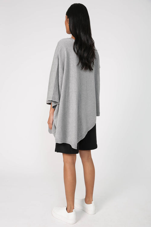 asymmetry cape / grey marle