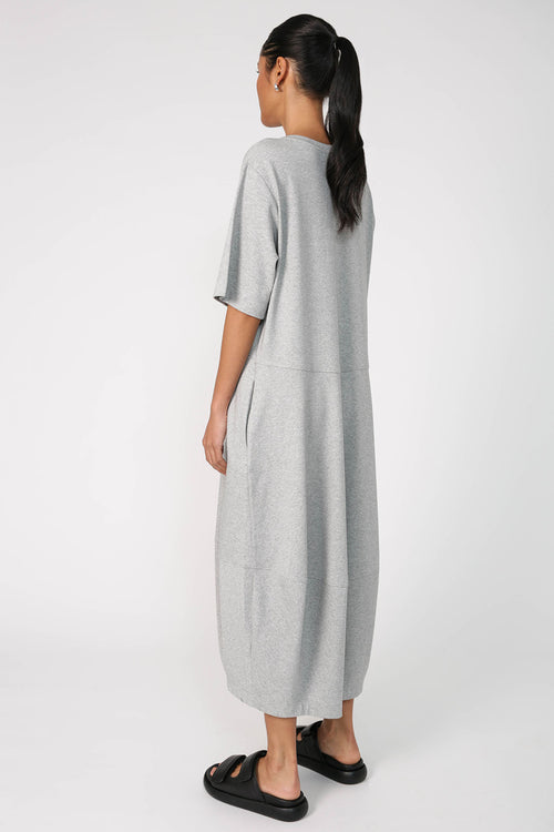 spin dress / grey marle