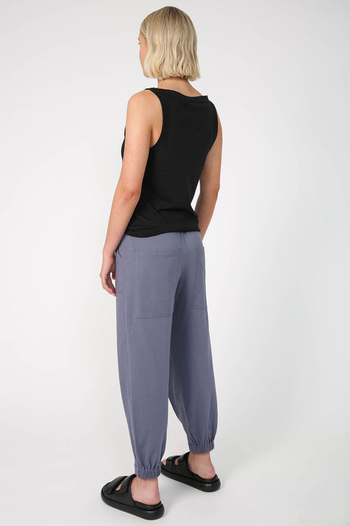 time out pant / grey blue