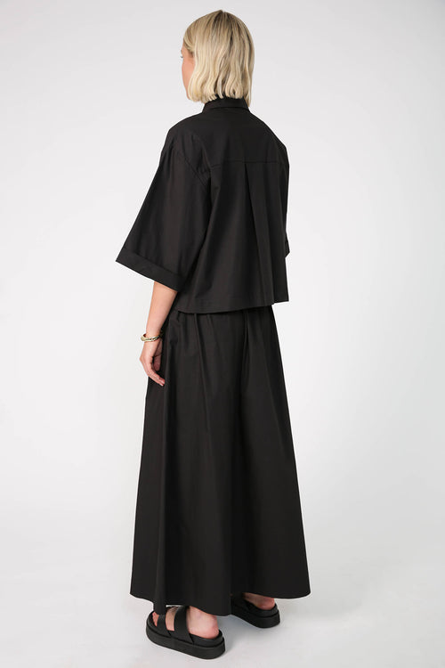 carve shirt / black