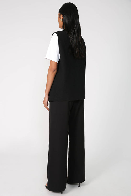 accept waistcoat / black