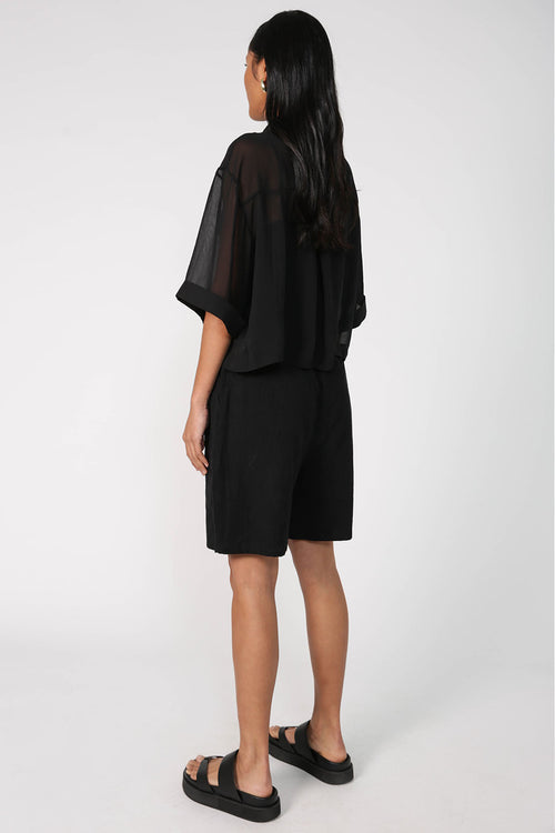 carve shirt / black