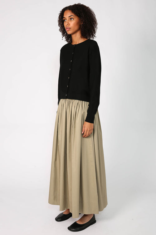 crisp cardi / black