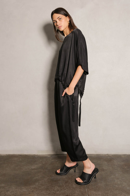 resume pant / black