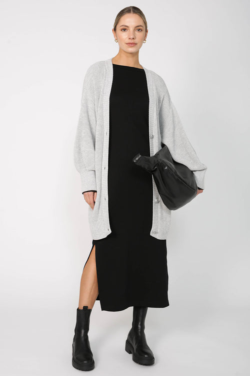 gain boyfriend cardi / grey marle