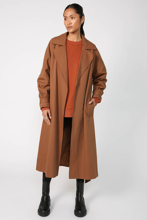 ultimate set sweat / dark tan