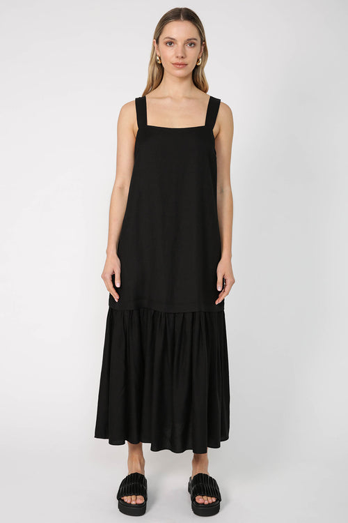 cohesion dress / black