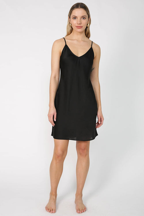slide slip / black