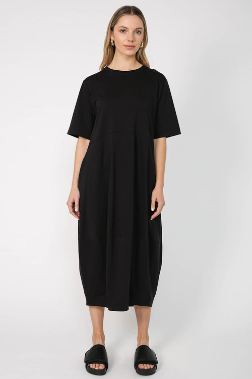 spin dress / black