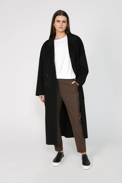 obtain pant / brown check