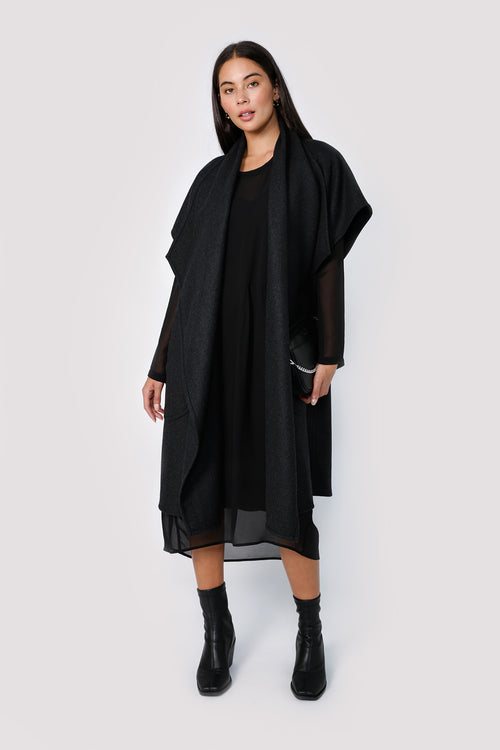 extract dress / black