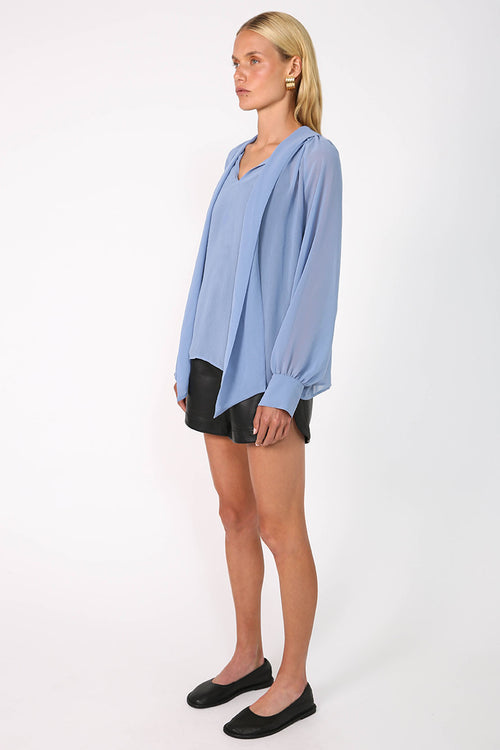 covert top / smokey blue