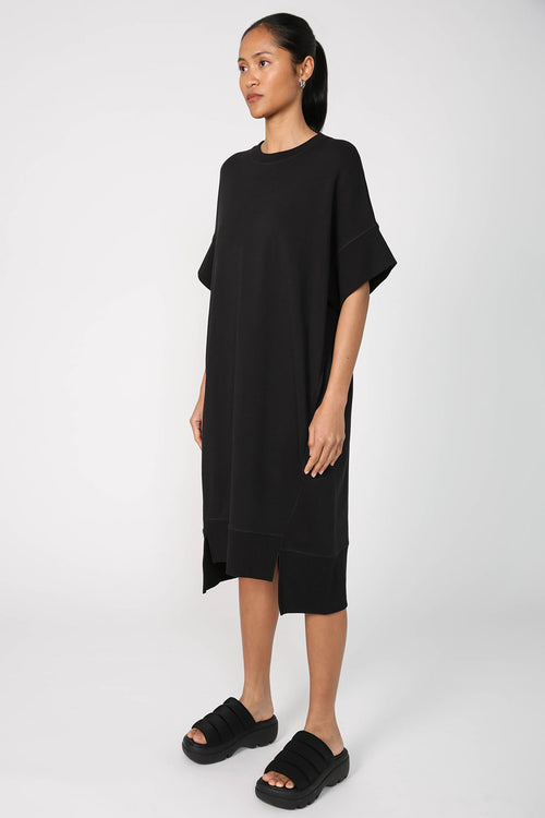 step up dress / black