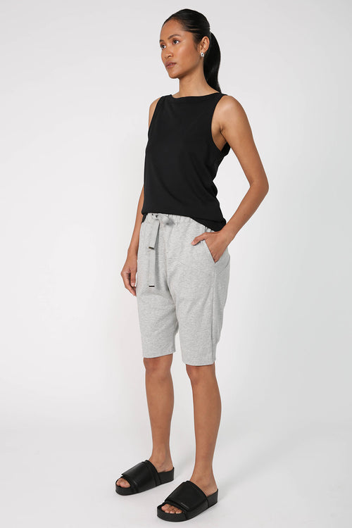 hanger short / grey marle