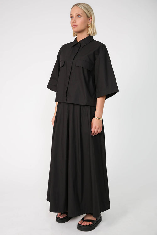 carve shirt / black
