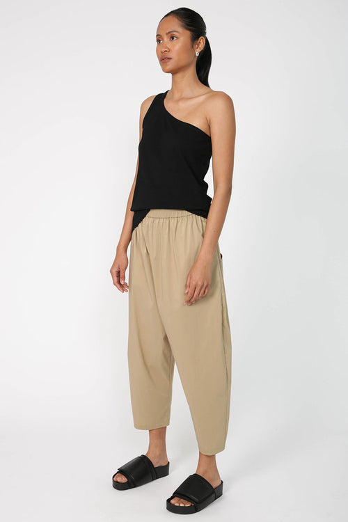 descent pant / camel brown