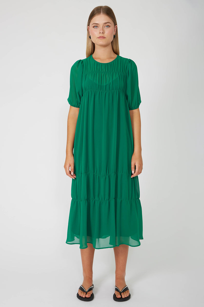 emerald green dress nz Freesia Emerald Formal Maxi Dress main image 1