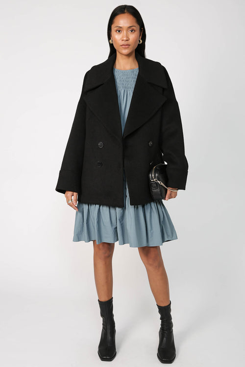 culprit dress / smokey blue