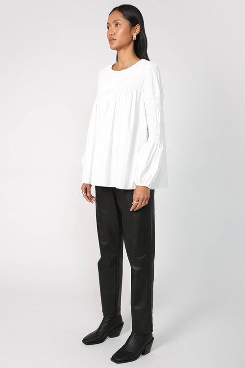 culprit top / ivory white