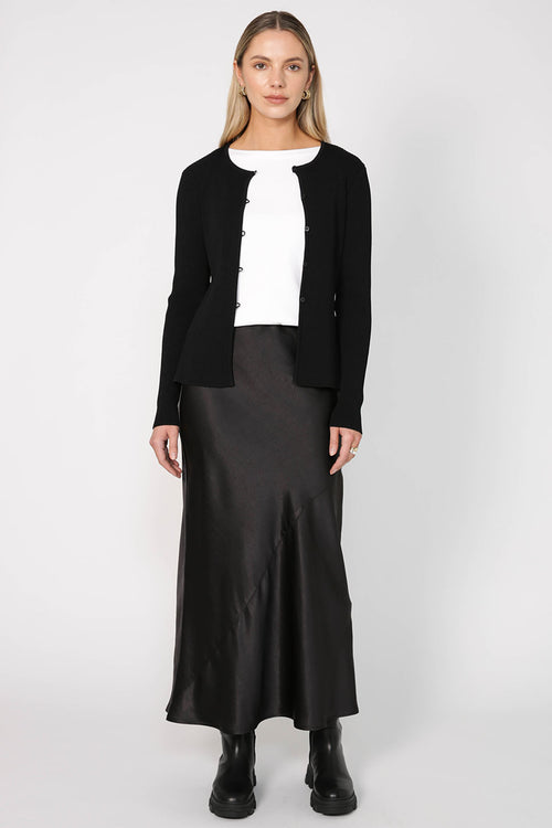 reveal cardi / black
