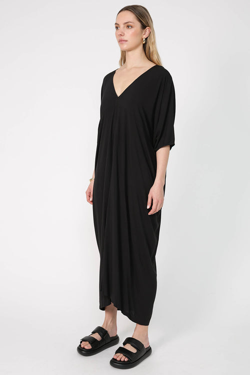 redeem midi dress / black