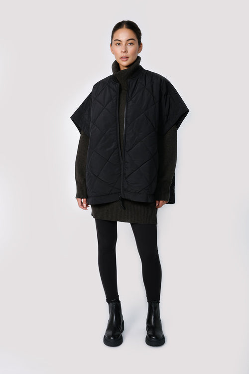 sweeping tunic / olive