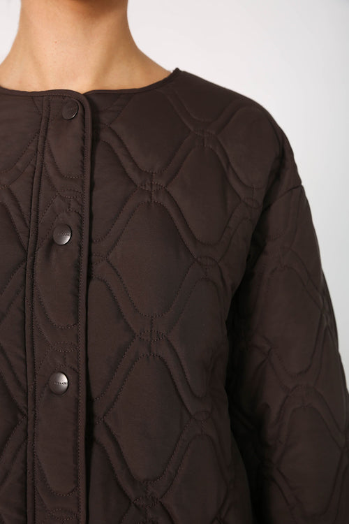 treading jacket / bitter chocolate