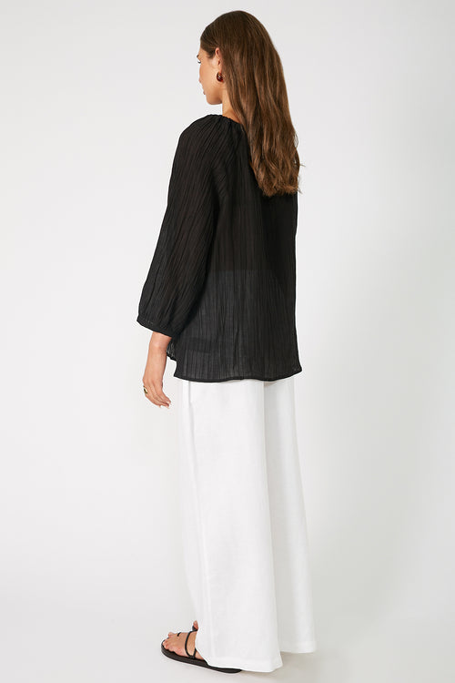 amplified top / black