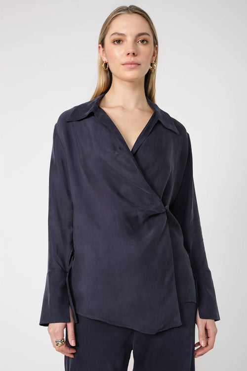 pivotal shirt / navy blue