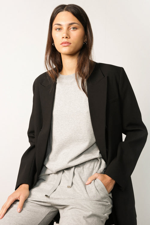 hanger short / grey marle