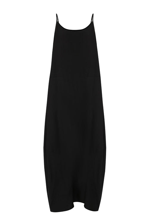 ember dress / black crepe