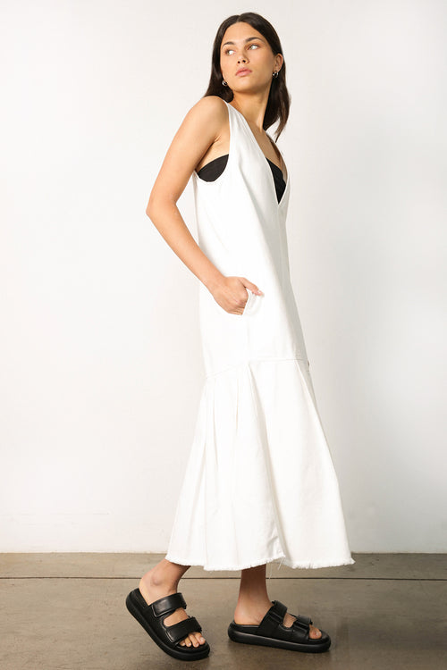 pace pinni dress / ivory white
