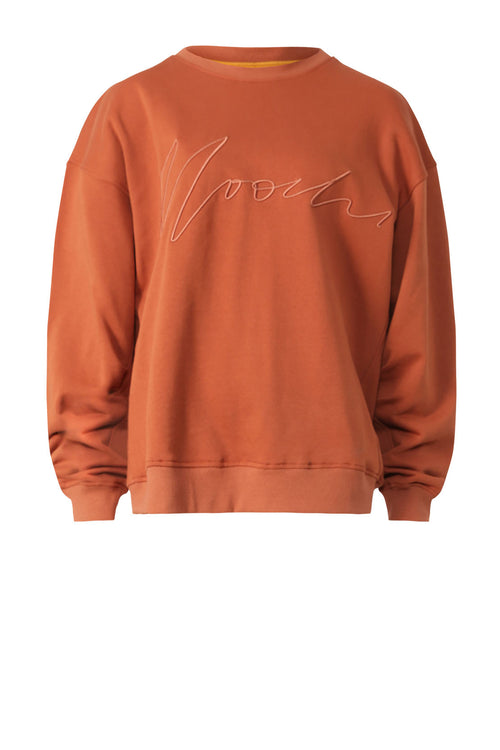 ultimate set sweat / dark tan