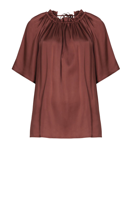 equal tee / cacao red
