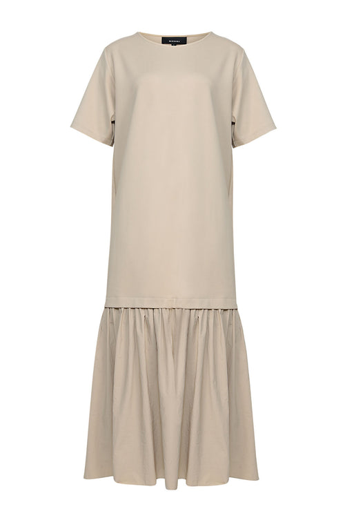 cohere dress / stone neutral