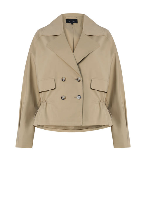 cinch jacket / camel brown