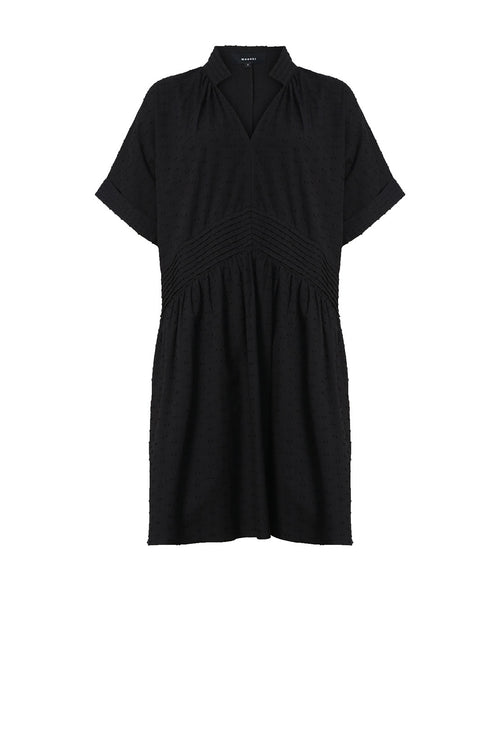 bevel dress / black