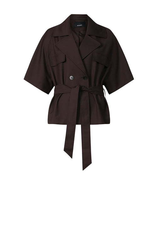 final shacket / espresso chocolate brown
