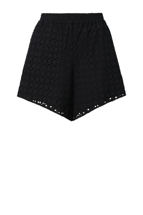 actually broderie short / black