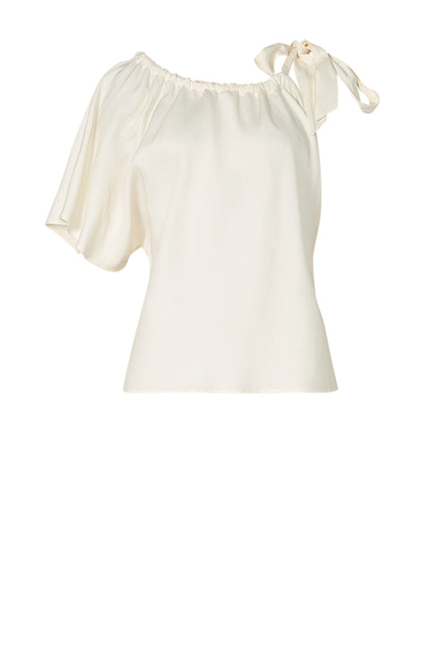 idyllic short sleeve top / ivory