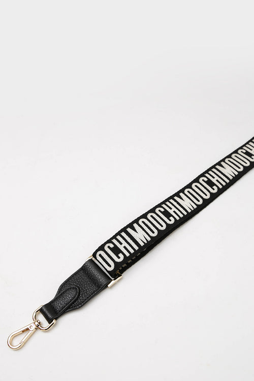 moochi weekender bag strap / black|natural|gold