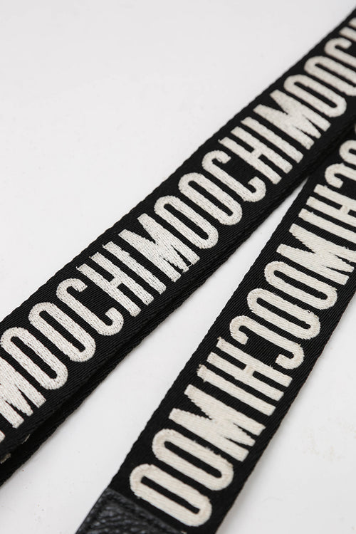 moochi weekender bag strap / black|natural|gold