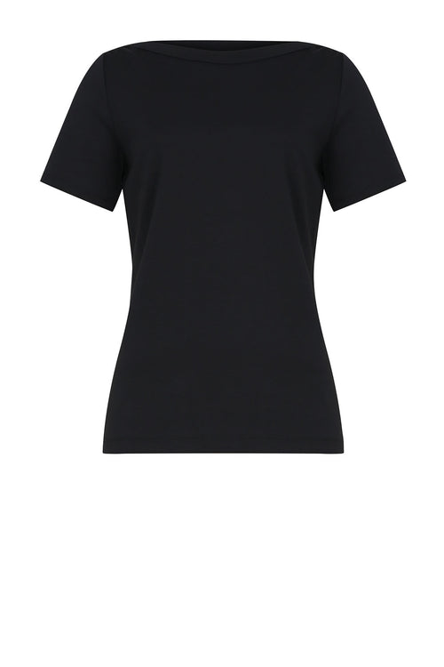 kicking tee / dark charcoal grey